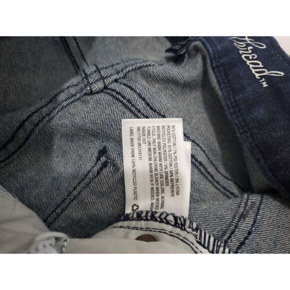 Universal Thread Jeans 4/27S Womens High Rise Skinny Leg Dark Wash Denim - Picture 6 of 7